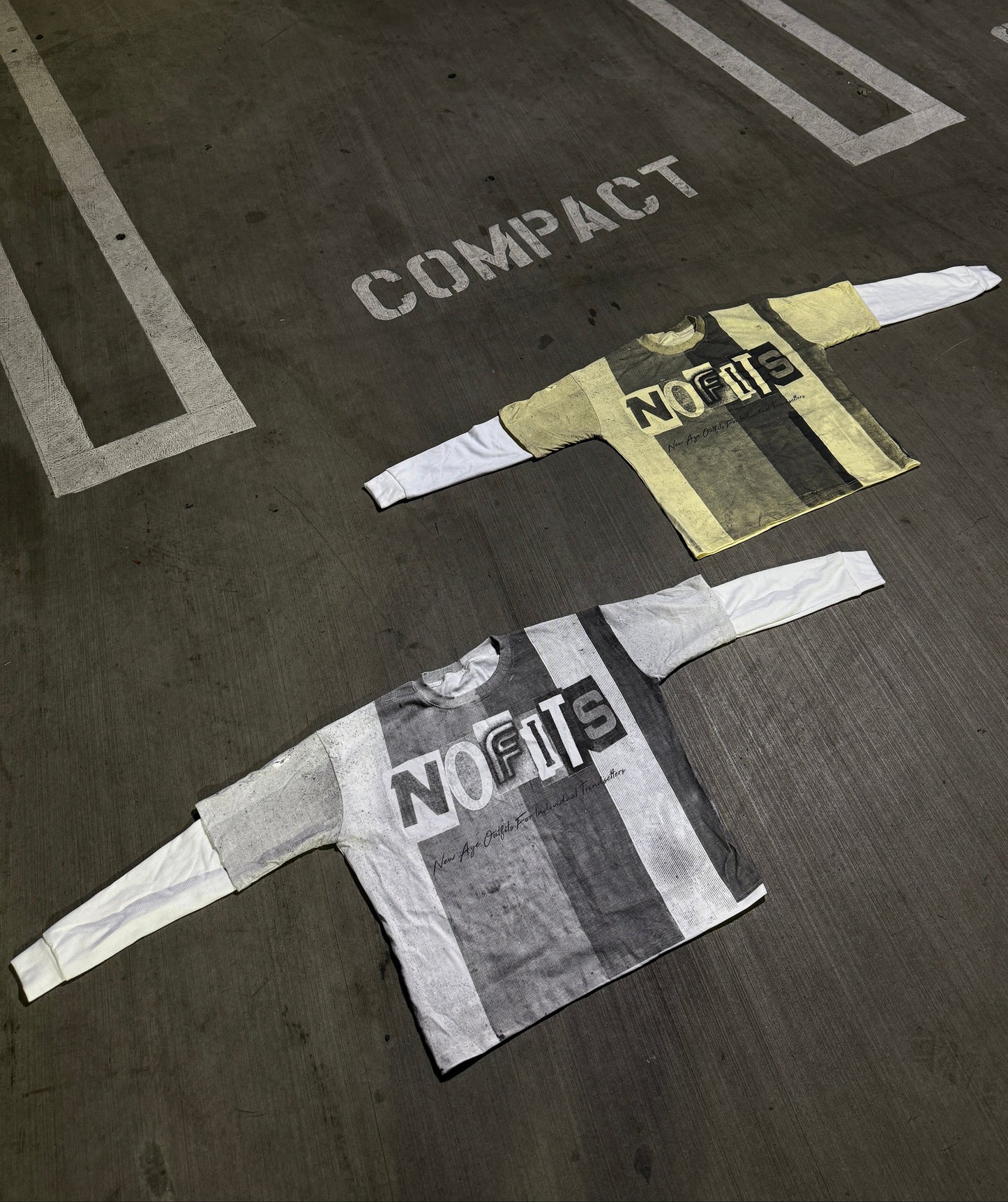 "Ransom" Thermal Long Sleeve (Greyscale)